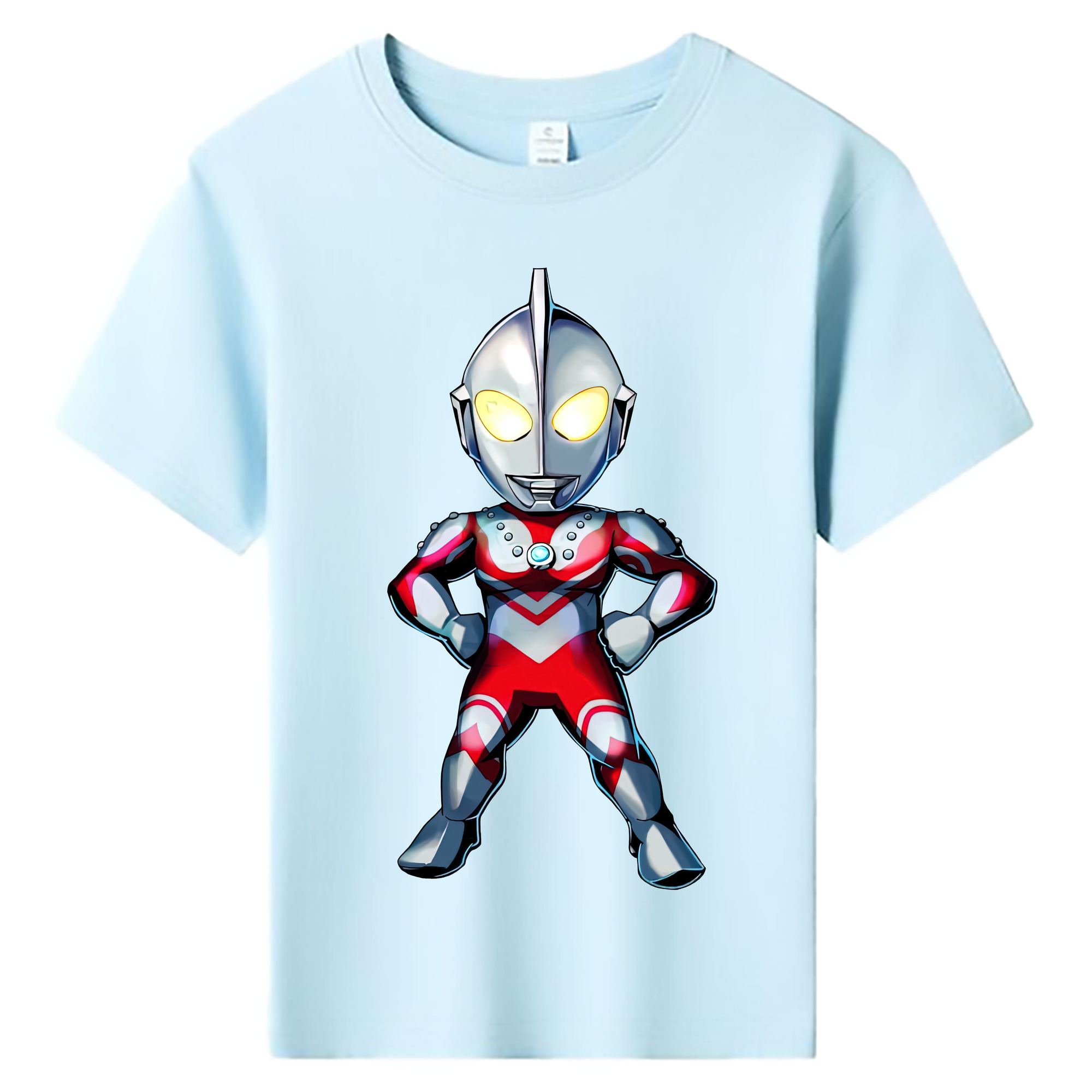 （画像用） ウルトラマン Ultraman 綿100％キッズTシャツ（フロントプリント）